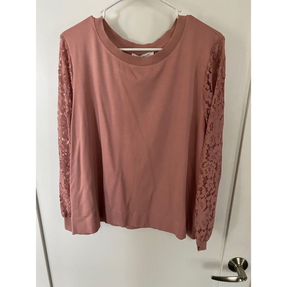 Rose + Olive blouse